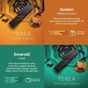 Terea Emerald Edition for IQOS 💨 ‣ Duty Free Price ‣ Only 4€👍
