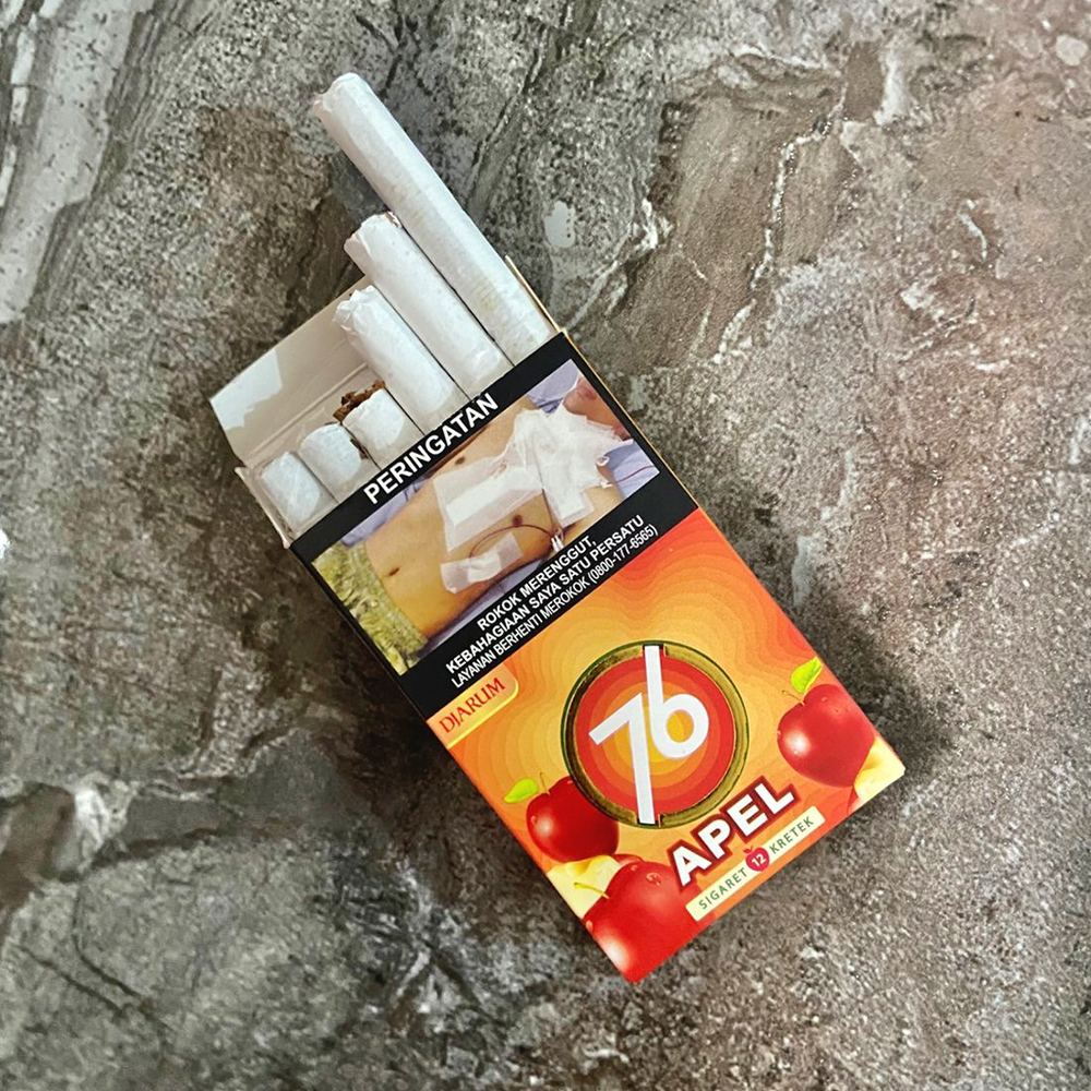Djarum 76 Apel 🍂 ‣ Duty Free Price ‣ Only 3€ 👍