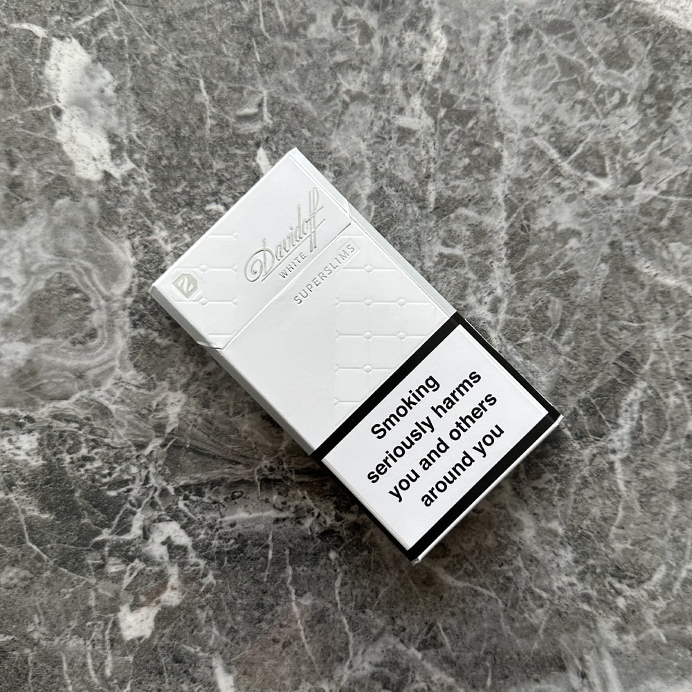 Davidoff White SuperSlims 🍂 ‣ Duty Free Price ‣ Only 6€👍